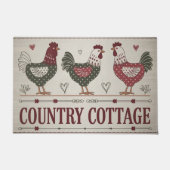 Rustieke Haan Keuken Deurmat (Voorkant)