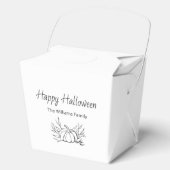 Rustieke Halloween Eenvoudige Pompoen Herfst Party Bedankdoosjes (Voorkant)