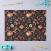 Rustieke Halloween Fall Leaves Pumpkin Tissuepapier (Craft)