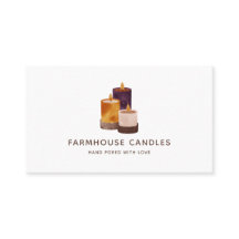 Rustieke handgemaakte Terra Cotta Candles Wellness