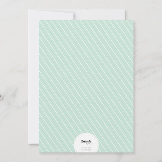 Rustieke handgetekende calligrafie met bladmotief  feestdagenkaart (Achterkant)