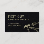 Rustieke Handyman Gereedschap, Bouw Visitekaartje (Voorkant)