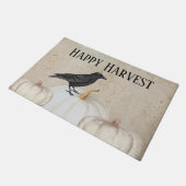 Rustieke Happy Harvest Pompoen Deurmat (Schuin)