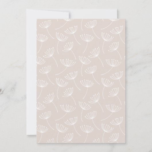 Rustieke hart doedels foto collage Afstuderen Kaart (Achterkant)