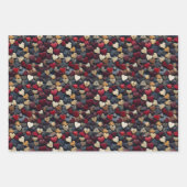 Rustieke hartcollage: charmant fotopatroon inpakpapier vel (Voorkant)