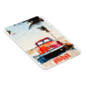 Rustieke Havana Cuba Vintage Travel Waterverf Magneet (Rechterzijde)