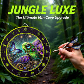 Rustieke Hemelse Schildpad Butterfly Lodge Art Dartbord