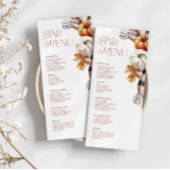 Rustieke Herfst 4x9 Bar Drink Menu