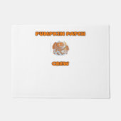 Rustieke Herfst Autumn Pumpkins Bloembladeren Clas Deurmat (Voorkant)