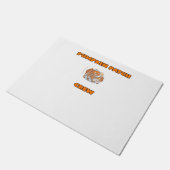 Rustieke Herfst Autumn Pumpkins Bloembladeren Clas Deurmat (Schuin)