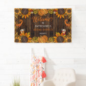 rustieke Herfst | Autumn Vrijgezellenfeest Welcome Spandoek (Insitu)