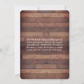 Rustieke Herfst Bloemen Gouden Stippen Sweet 16e V Kaart (Achterkant)