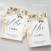 Rustieke herfst bloemen haar bruiloft geloften Kaa Kaart
