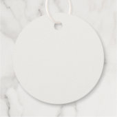 Rustieke Herfst Bloemen Herfst in Liefde Vrijgezel Bedankjes Labels (Achterkant)