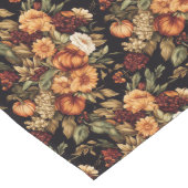 Rustieke Herfst Bloemen & Pompoenen Runner Lange Tafelloper (Hoek)