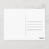 Rustieke Herfst Bloemen Wijnrood Save The Date Briefkaart (Achterkant)