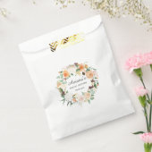 Rustieke herfst bloemige bruidsshower dankjewel bedankzakje (Gezegeld)