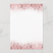 Rustieke Herfst Bloom Bruiloft Informatie Gast Informatiekaartje (Achterkant)