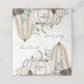 Rustieke Herfst boerderij  pompoen Plaatskaarten Plaatskaartje (Buitenkant ongevouwen)