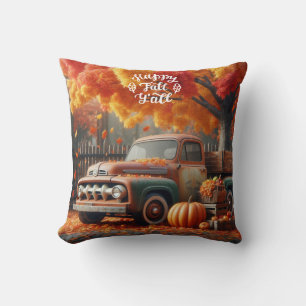 Rustieke/ herfst boerderij truck kussen