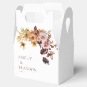 Rustieke Herfst Boho Floral Bruiloft Bedankdoosjes (Geopend)