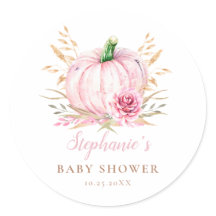 Rustieke herfst boho pompoen baby meisje douche