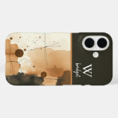 rustieke Herfst Boho Warm Aardse abstract Case-Mate iPhone Case (Achterkant (horizontaal))
