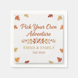 Rustieke herfst boomgaard appelpluk picknick serve servet