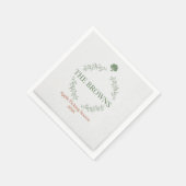Rustieke herfst boomgaard appelpluk picknick serve servet (Hoek)