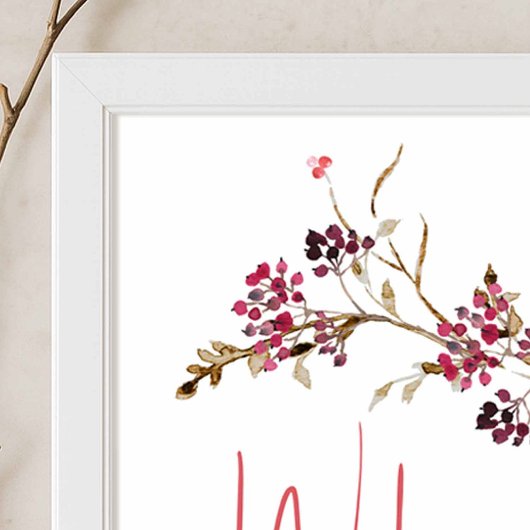 Rustieke herfst bruidsfeest thema's welkomstbord poster