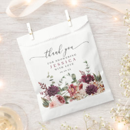 Rustieke Herfst Country Boho Favor Bag Bedankzakje