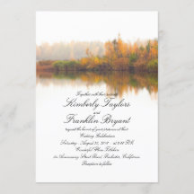 Rustieke Herfst Elegant en eenvoudige bruiloft