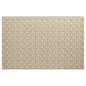 Rustieke herfst Ephemera Collage | warm aards Stof (Yard (91,4 cm))