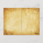 Rustieke Herfst esdoorn bladeren bruiloft opslaan Briefkaart (Achterkant)