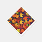 Rustieke Herfst Foliage Servet (Hoek)