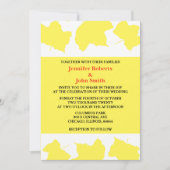 Rustieke Herfst gele esdoorn bladeren kleurrijke b Kaart (Voorkant)