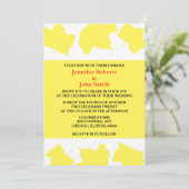 Rustieke Herfst gele esdoorn bladeren kleurrijke b Kaart (Staand voorkant)