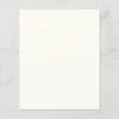 Rustieke Herfst groen laat budget bruiloft uitnodi (Achterkant)