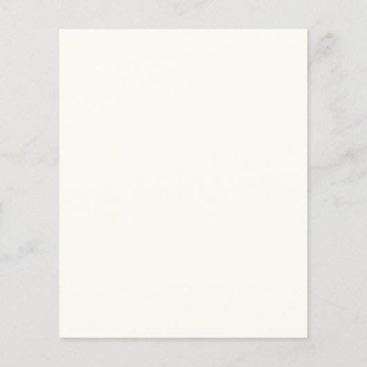 Rustieke Herfst groen laat budget bruiloft uitnodi (Achterkant)