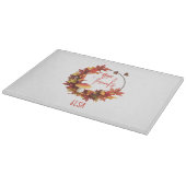 Rustieke herfst Herfst geven Bedankt Snijplank (Hoek)