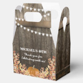 Rustieke Herfst Herfst Pompoen Dank u Favoriet Box Bedankdoosjes (Geopend)