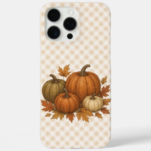Rustieke Herfst/Herfst pompoenen & bladeren Case-Mate iPhone Case (Achterkant)