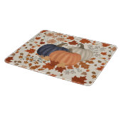 Rustieke Herfst Herfst Pompoenen Wildflowers Blade Snijplank (Hoek)