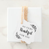 Rustieke Herfst Herfst Thanksgiving Vakantie Gift Bedankjes Labels (In situ)