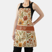 Rustieke Herfst herfst Vibes & Floral Monogram Schort (Insitu)