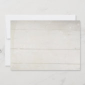 Rustieke Herfst Herfst Waterverf Bloemen Roos Kran Kaart (Achterkant)