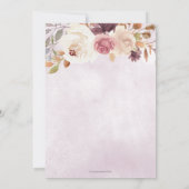 Rustieke Herfst in Love Pumpkins Herfst Vrijgezell Kaart (Achterkant)