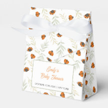 Rustieke Herfst Ladybug Greenery Baby shower