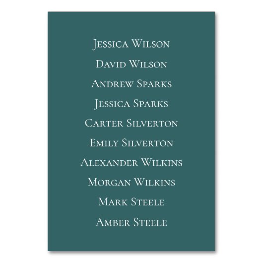 Rustieke herfst Lakeside Forest Wedding Kaart (Achterkant)