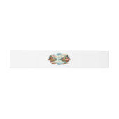 Rustieke herfst Lakeside Forest Wedding Uitnodigingen Wikkel (Vlak)